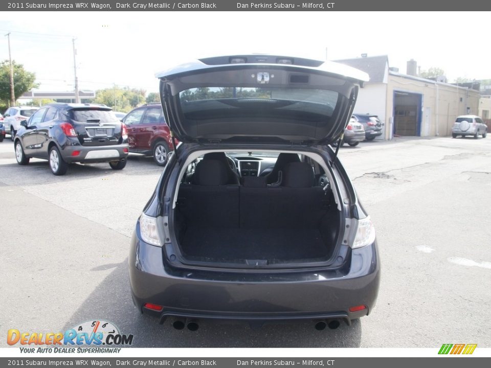 2011 Subaru Impreza WRX Wagon Dark Gray Metallic / Carbon Black Photo #13