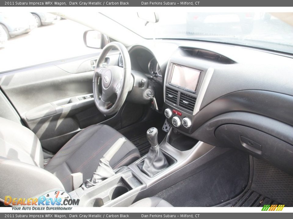 2011 Subaru Impreza WRX Wagon Dark Gray Metallic / Carbon Black Photo #15