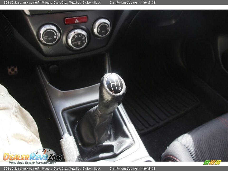 2011 Subaru Impreza WRX Wagon Dark Gray Metallic / Carbon Black Photo #19