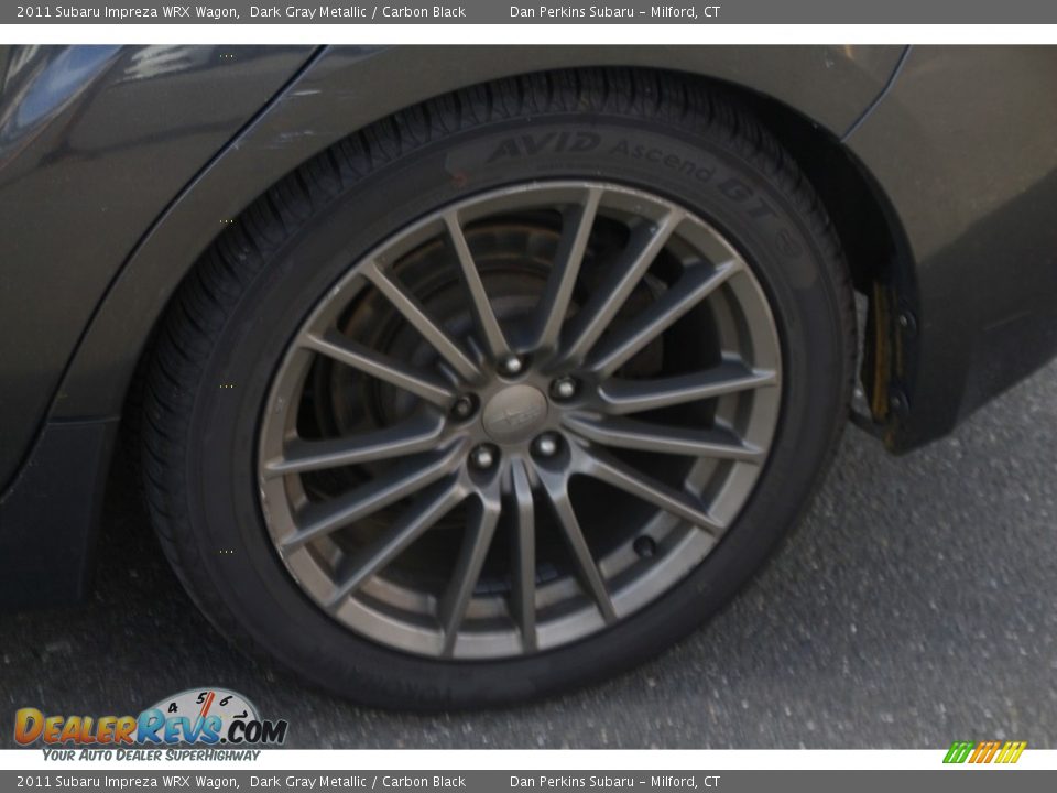 2011 Subaru Impreza WRX Wagon Dark Gray Metallic / Carbon Black Photo #22
