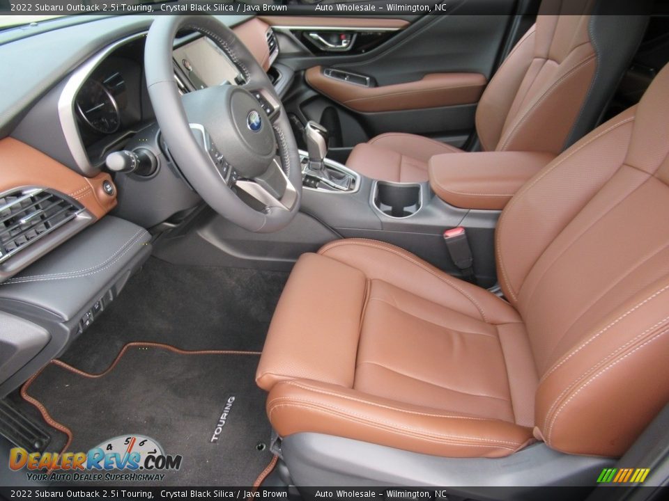 Java Brown Interior - 2022 Subaru Outback 2.5i Touring Photo #10