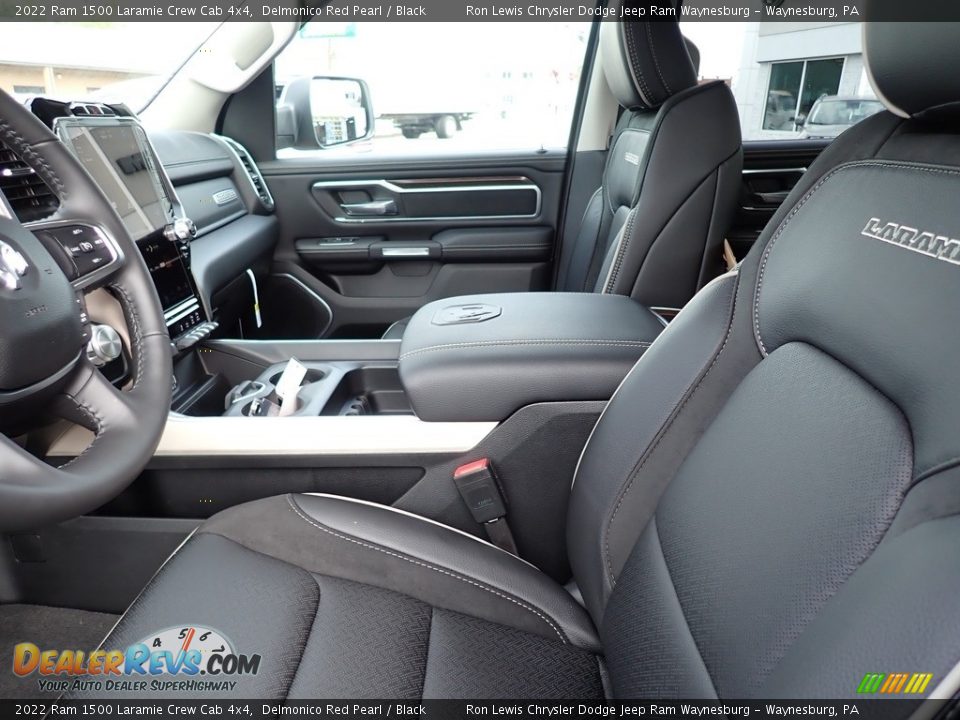 Front Seat of 2022 Ram 1500 Laramie Crew Cab 4x4 Photo #10