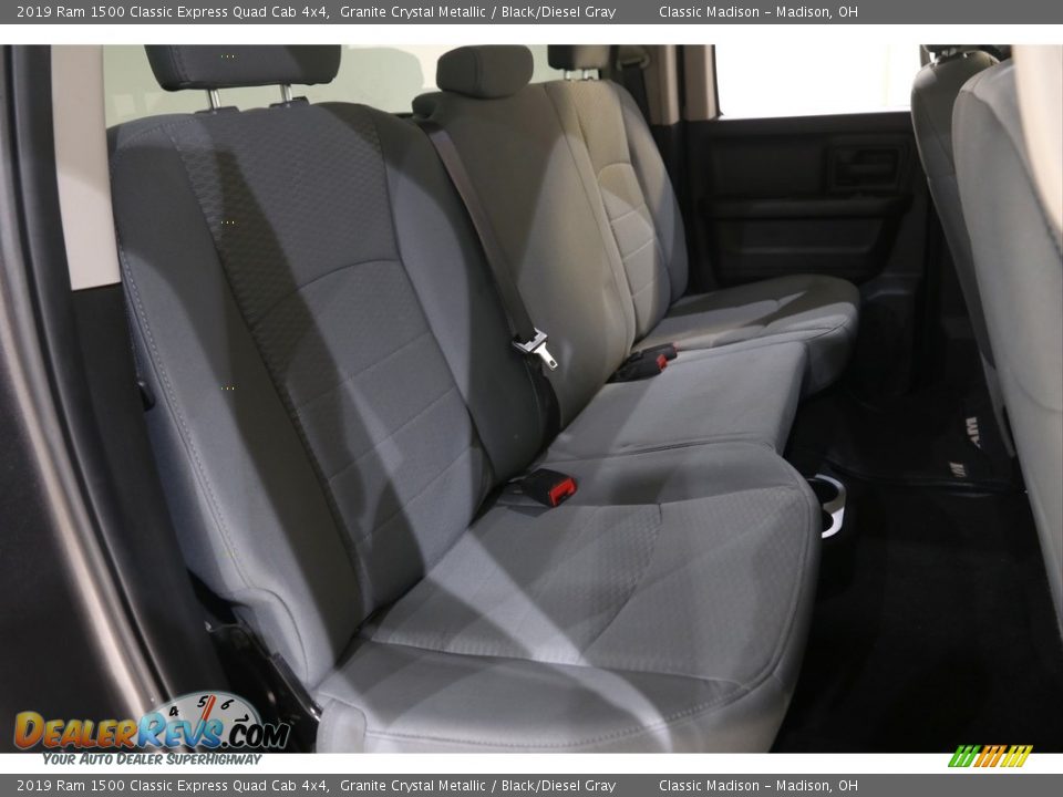 2019 Ram 1500 Classic Express Quad Cab 4x4 Granite Crystal Metallic / Black/Diesel Gray Photo #15