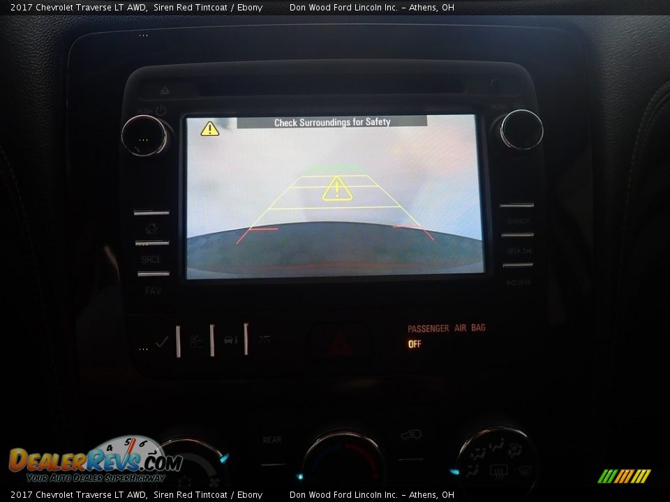2017 Chevrolet Traverse LT AWD Siren Red Tintcoat / Ebony Photo #3