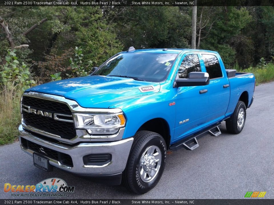 2021 Ram 2500 Tradesman Crew Cab 4x4 Hydro Blue Pearl / Black Photo #3