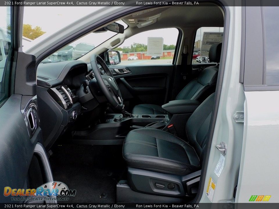 Front Seat of 2021 Ford Ranger Lariat SuperCrew 4x4 Photo #11