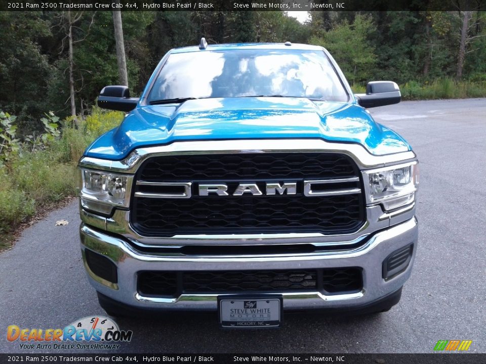 2021 Ram 2500 Tradesman Crew Cab 4x4 Hydro Blue Pearl / Black Photo #4