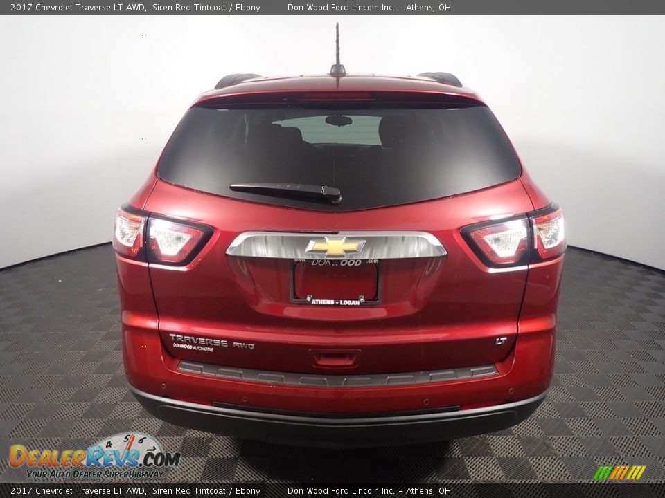 2017 Chevrolet Traverse LT AWD Siren Red Tintcoat / Ebony Photo #14