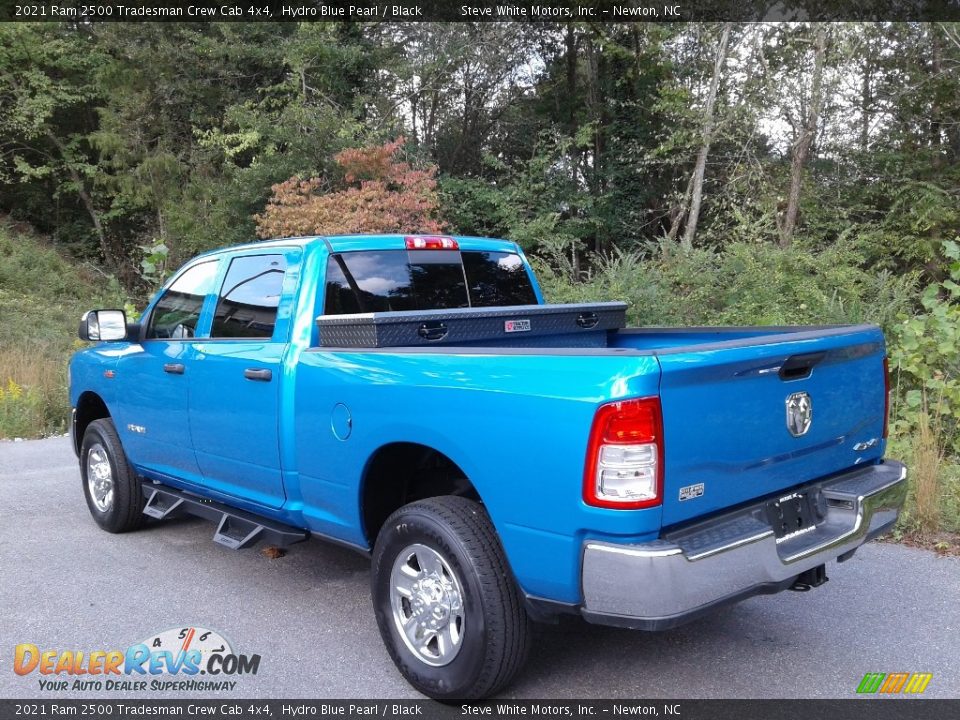 2021 Ram 2500 Tradesman Crew Cab 4x4 Hydro Blue Pearl / Black Photo #11