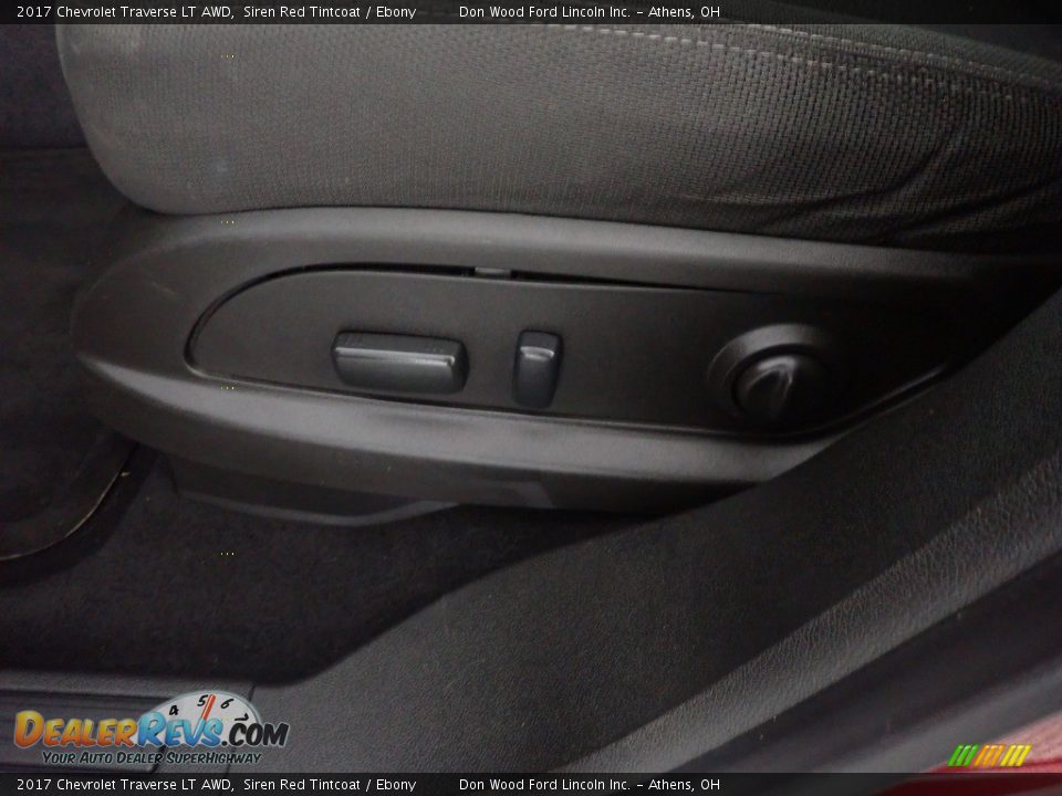 2017 Chevrolet Traverse LT AWD Siren Red Tintcoat / Ebony Photo #24