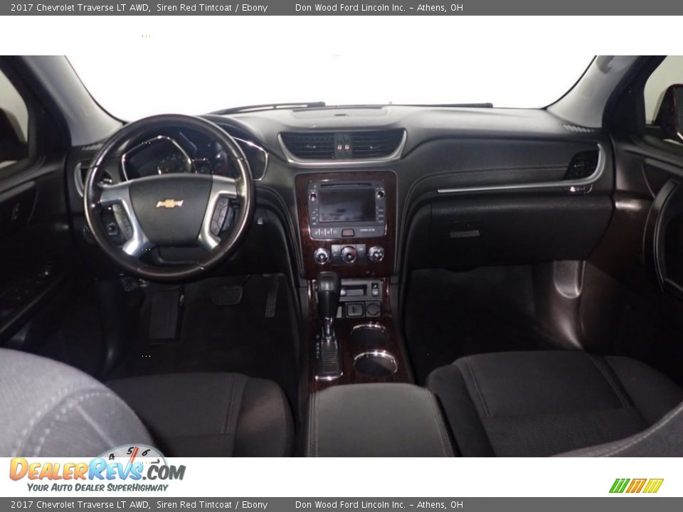 2017 Chevrolet Traverse LT AWD Siren Red Tintcoat / Ebony Photo #25