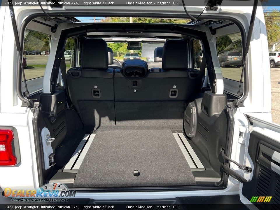 2021 Jeep Wrangler Unlimited Rubicon 4x4 Bright White / Black Photo #12