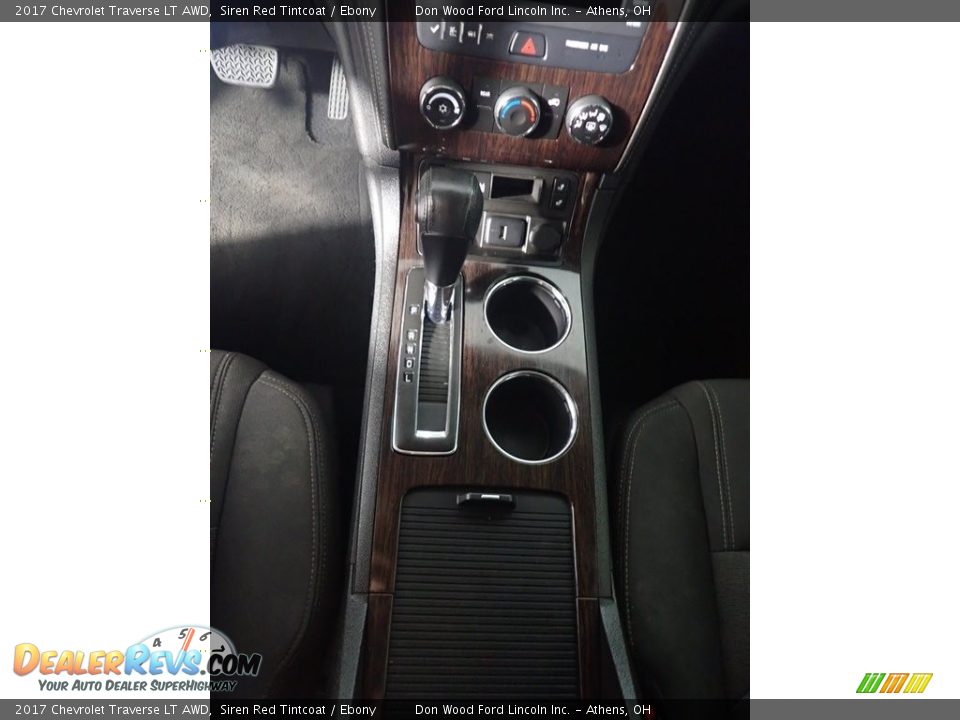 2017 Chevrolet Traverse LT AWD Siren Red Tintcoat / Ebony Photo #33