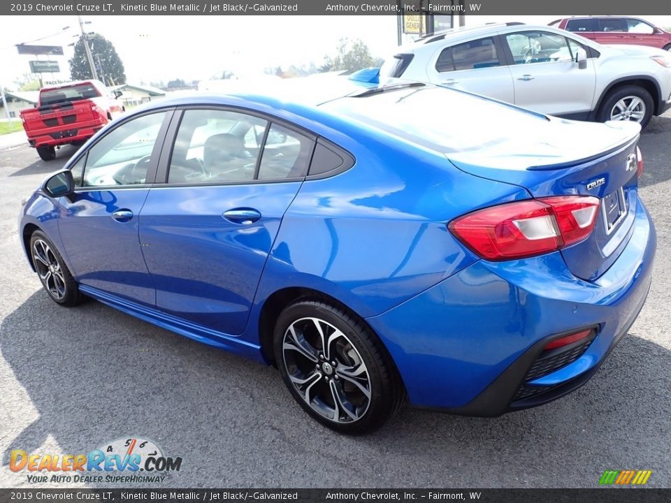 2019 Chevrolet Cruze LT Kinetic Blue Metallic / Jet Black/­Galvanized Photo #6