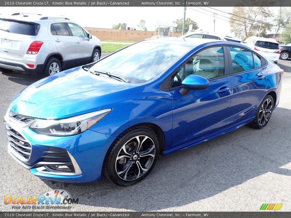 2019 Chevrolet Cruze LT Kinetic Blue Metallic / Jet Black/­Galvanized Photo #8