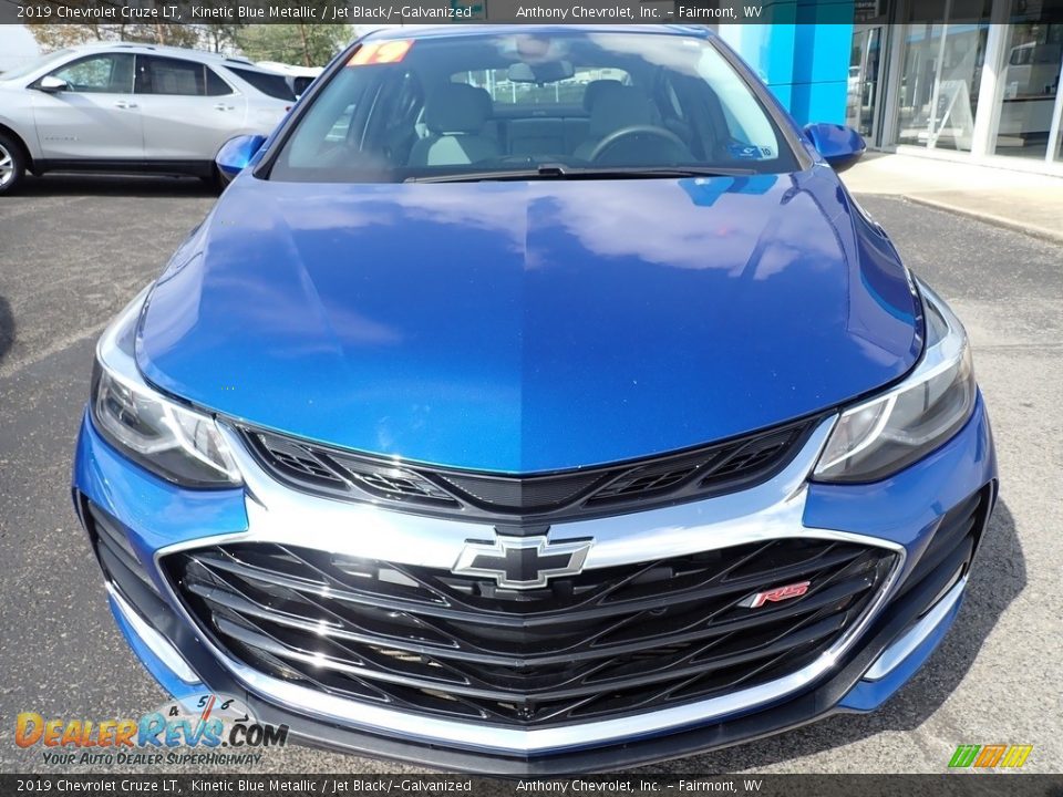 2019 Chevrolet Cruze LT Kinetic Blue Metallic / Jet Black/­Galvanized Photo #9