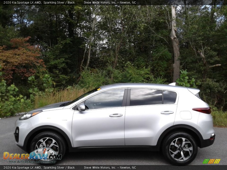 Sparkling Silver 2020 Kia Sportage LX AWD Photo #1