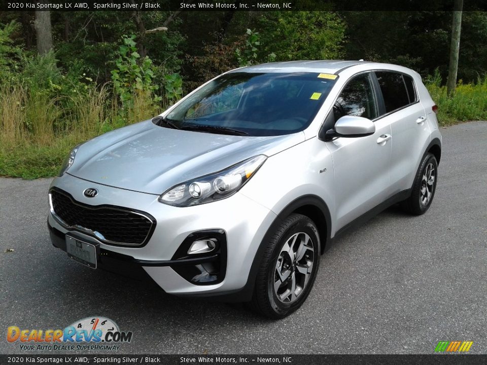 2020 Kia Sportage LX AWD Sparkling Silver / Black Photo #3