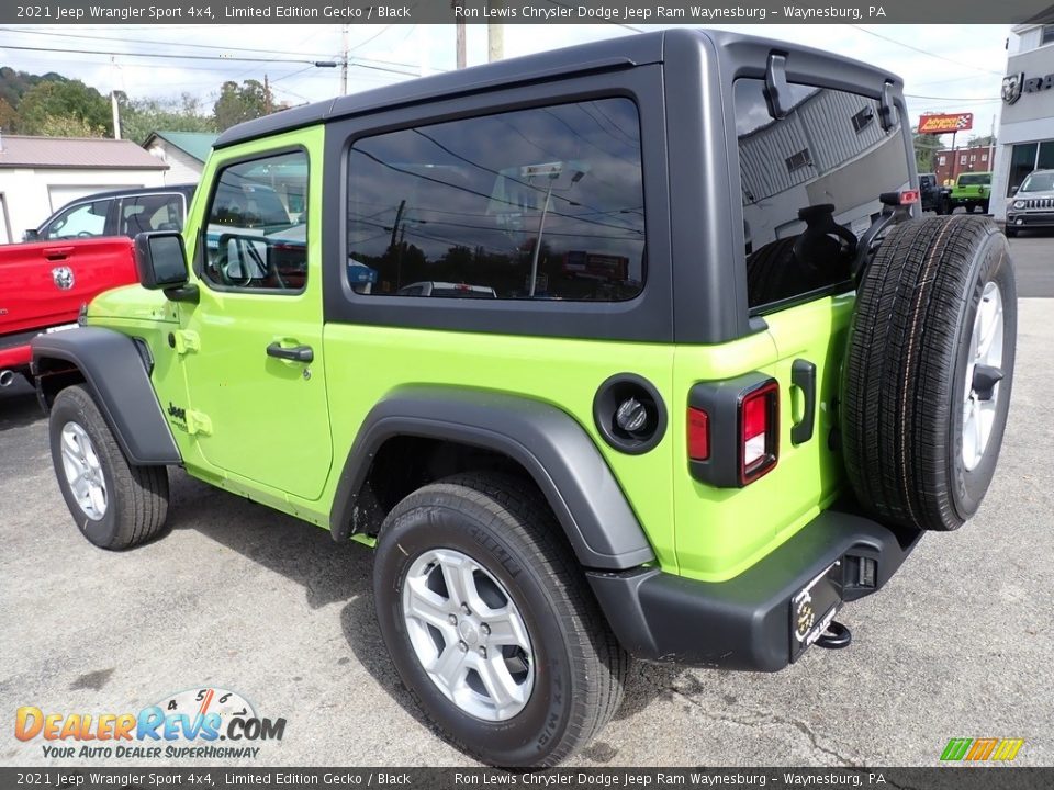 2021 Jeep Wrangler Sport 4x4 Limited Edition Gecko / Black Photo #3