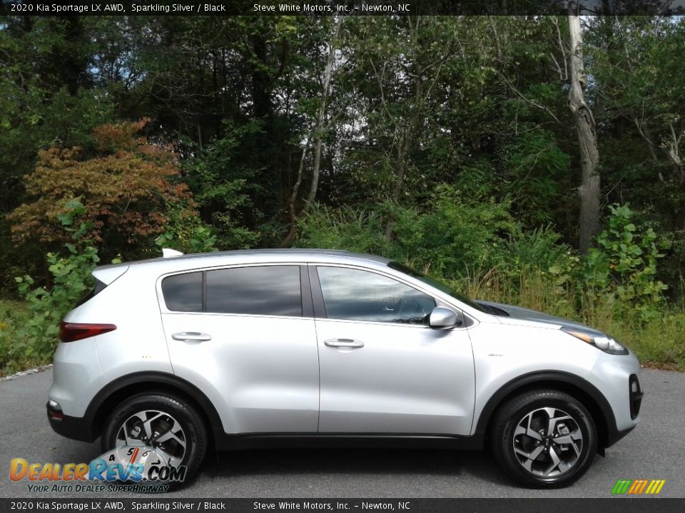 Sparkling Silver 2020 Kia Sportage LX AWD Photo #6