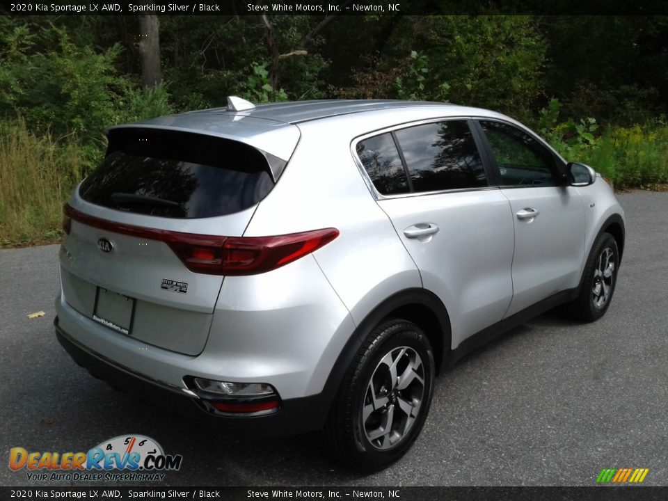 2020 Kia Sportage LX AWD Sparkling Silver / Black Photo #7