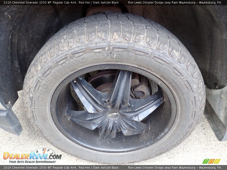 Custom Wheels of 2016 Chevrolet Silverado 1500 WT Regular Cab 4x4 Photo #5