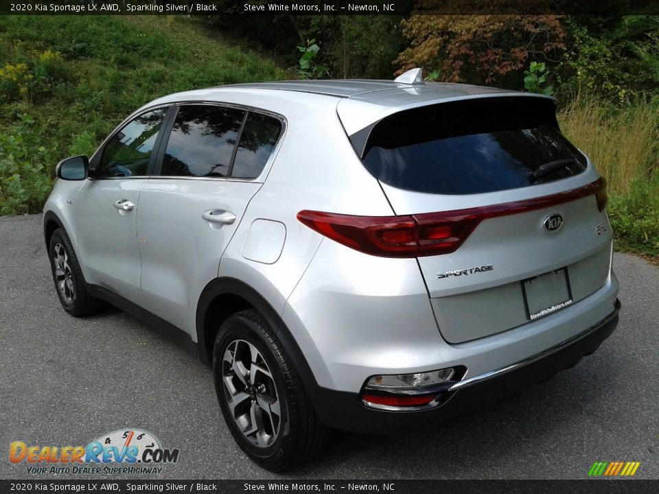 2020 Kia Sportage LX AWD Sparkling Silver / Black Photo #9