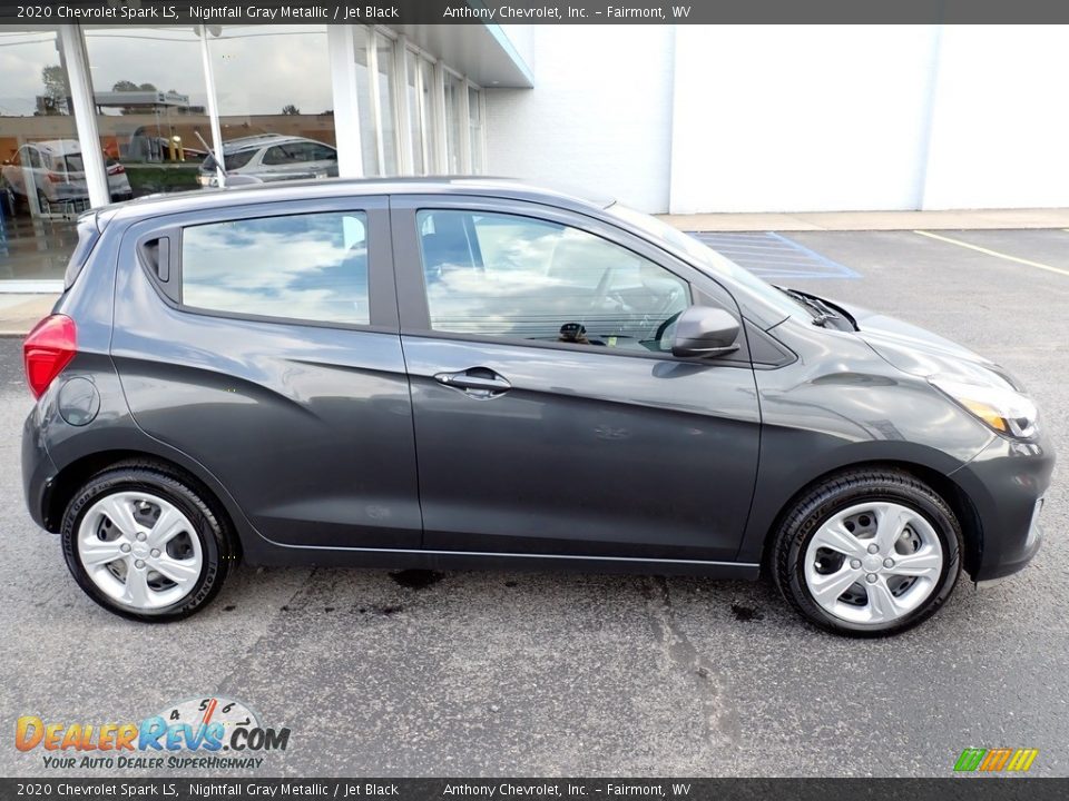 2020 Chevrolet Spark LS Nightfall Gray Metallic / Jet Black Photo #2
