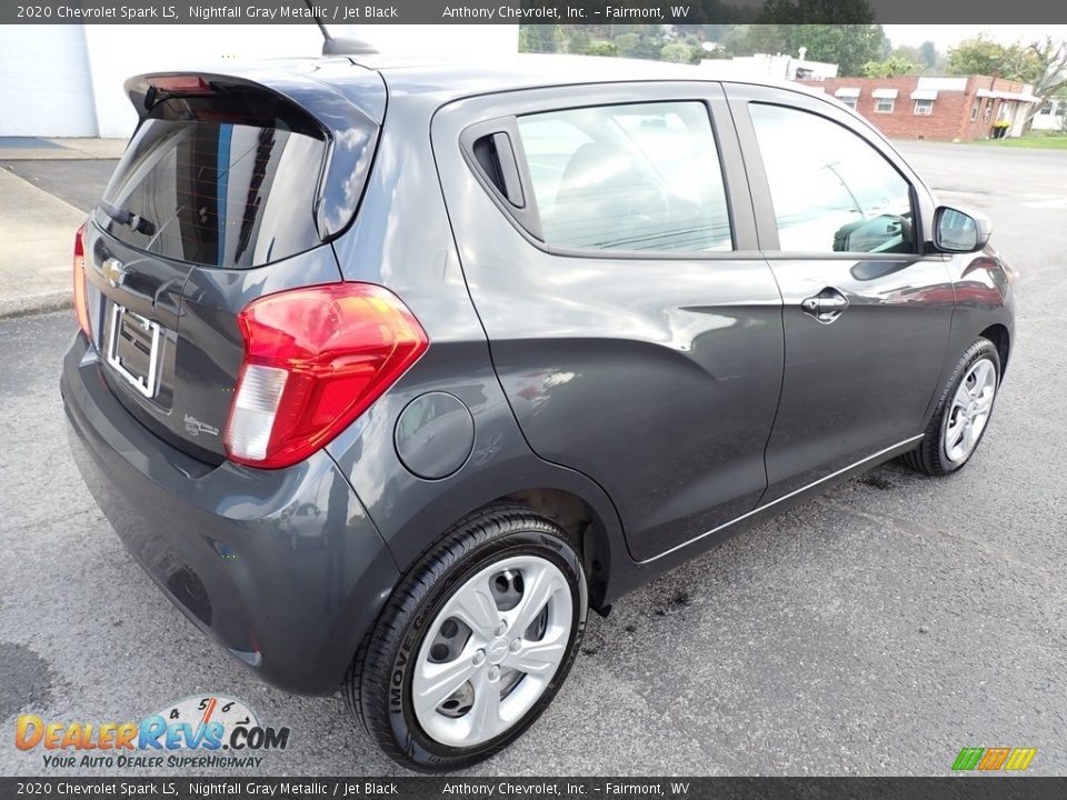 2020 Chevrolet Spark LS Nightfall Gray Metallic / Jet Black Photo #3