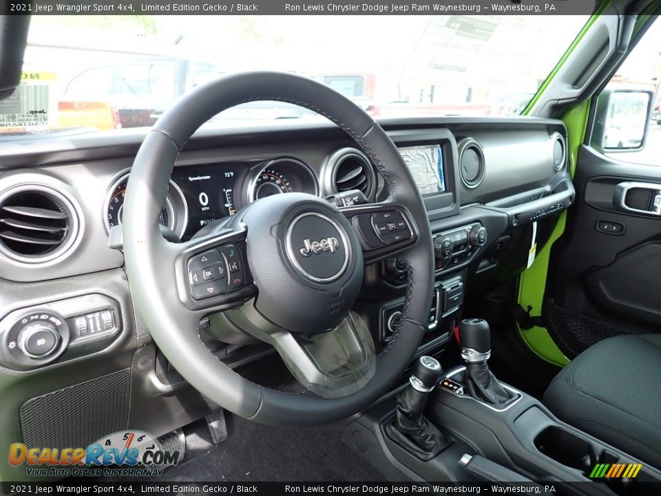 2021 Jeep Wrangler Sport 4x4 Steering Wheel Photo #13