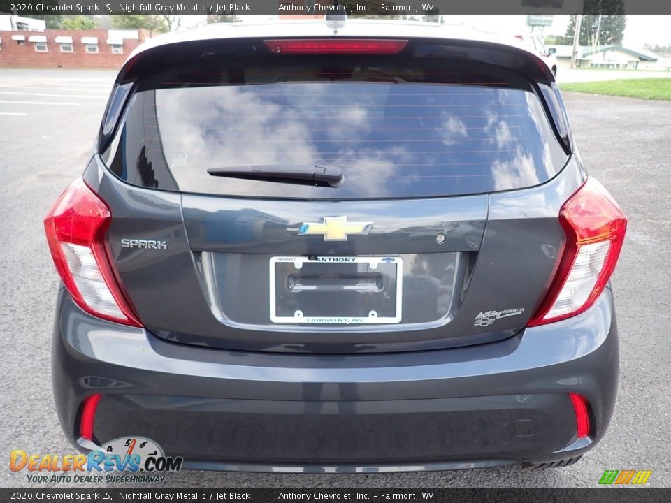 2020 Chevrolet Spark LS Nightfall Gray Metallic / Jet Black Photo #4