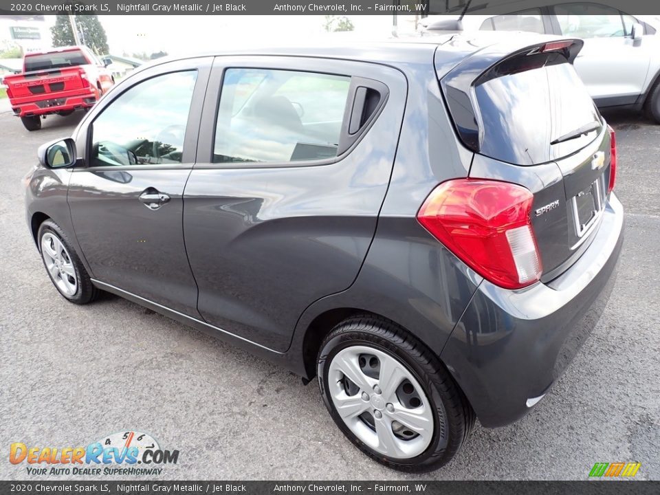 2020 Chevrolet Spark LS Nightfall Gray Metallic / Jet Black Photo #6