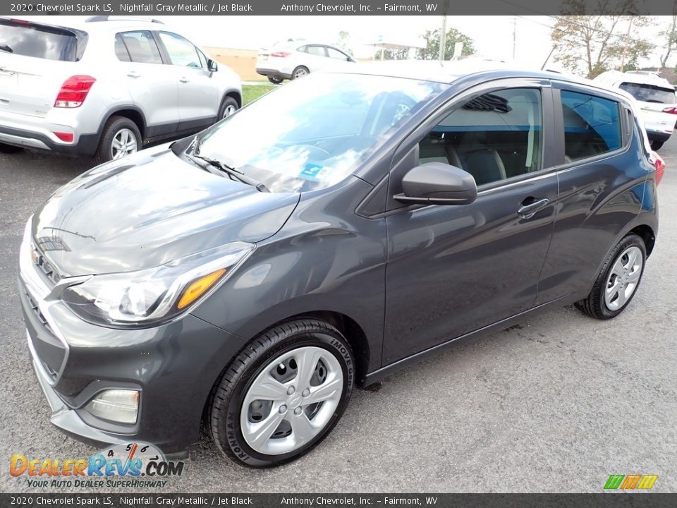 2020 Chevrolet Spark LS Nightfall Gray Metallic / Jet Black Photo #8