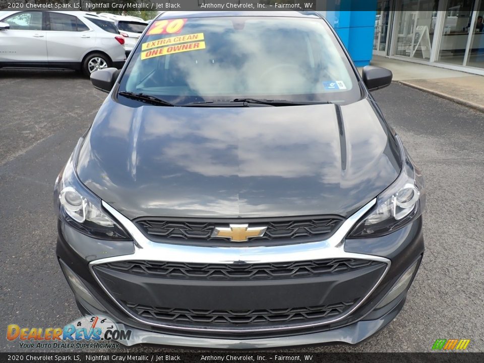 2020 Chevrolet Spark LS Nightfall Gray Metallic / Jet Black Photo #9