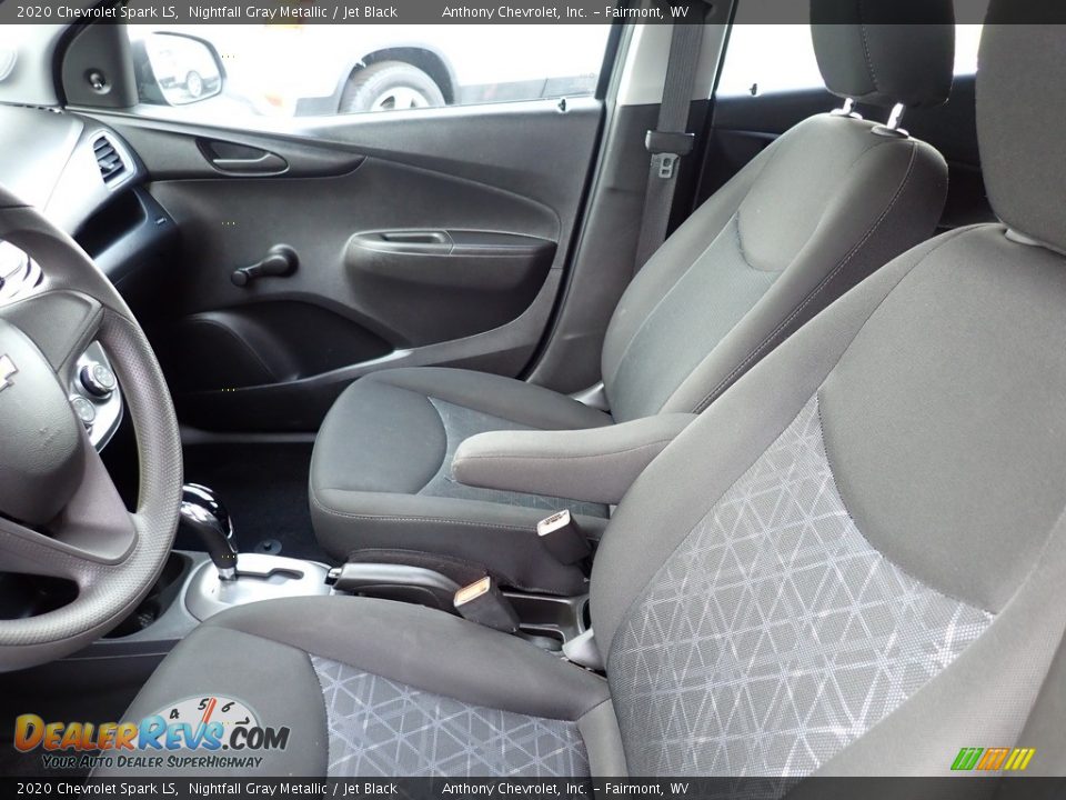 2020 Chevrolet Spark LS Nightfall Gray Metallic / Jet Black Photo #11