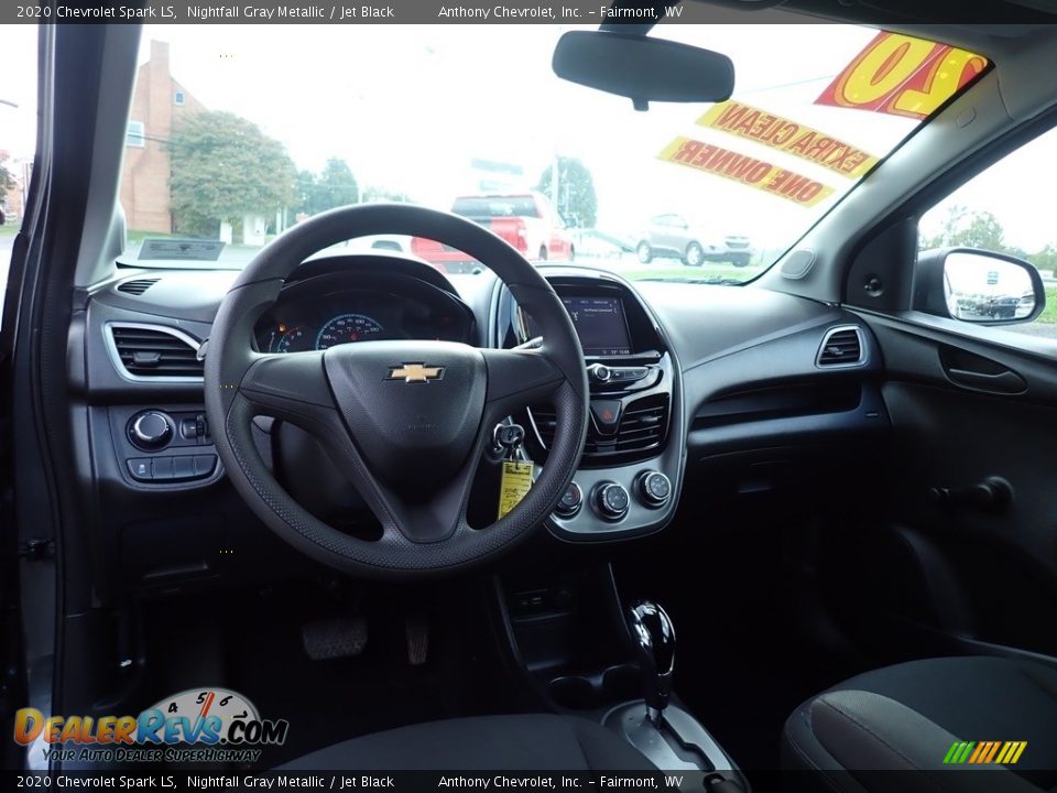 2020 Chevrolet Spark LS Nightfall Gray Metallic / Jet Black Photo #13