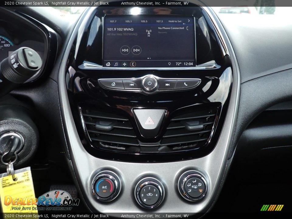 2020 Chevrolet Spark LS Nightfall Gray Metallic / Jet Black Photo #19
