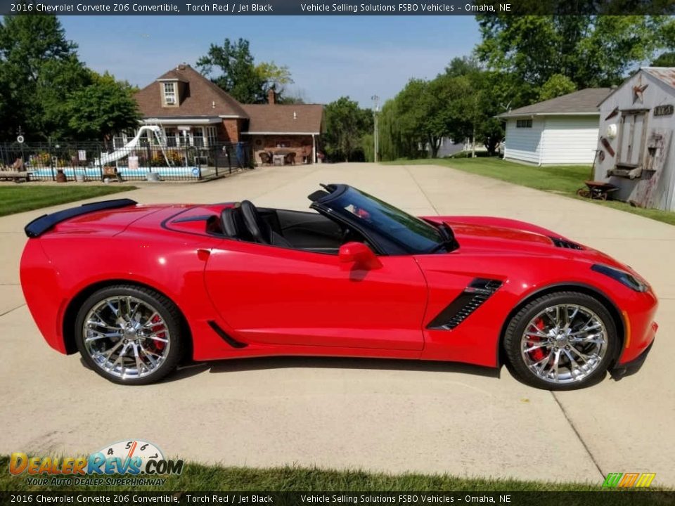 2016 Chevrolet Corvette Z06 Convertible Torch Red / Jet Black Photo #2