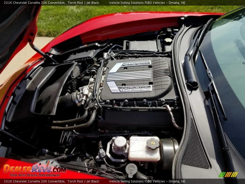 2016 Chevrolet Corvette Z06 Convertible Torch Red / Jet Black Photo #6