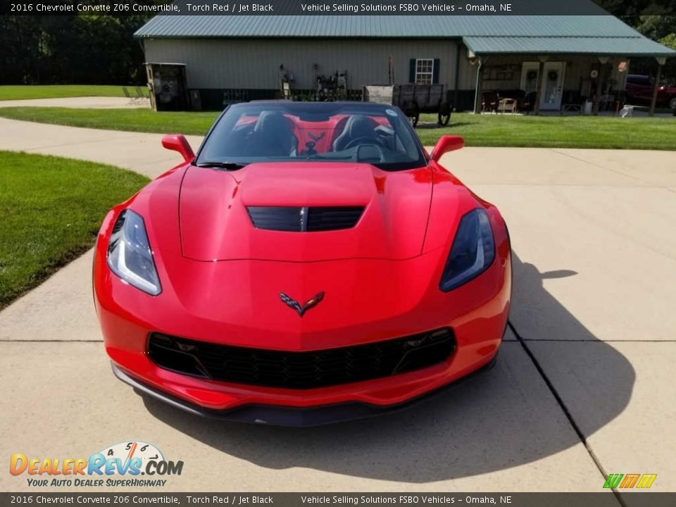 2016 Chevrolet Corvette Z06 Convertible Torch Red / Jet Black Photo #7