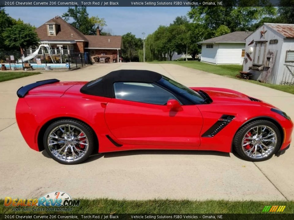 2016 Chevrolet Corvette Z06 Convertible Torch Red / Jet Black Photo #9