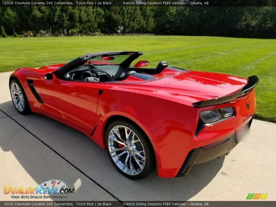 2016 Chevrolet Corvette Z06 Convertible Torch Red / Jet Black Photo #10