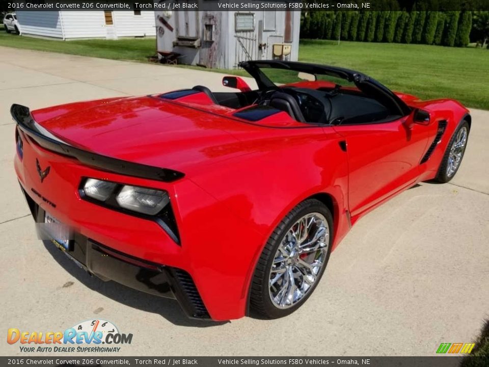 2016 Chevrolet Corvette Z06 Convertible Torch Red / Jet Black Photo #11