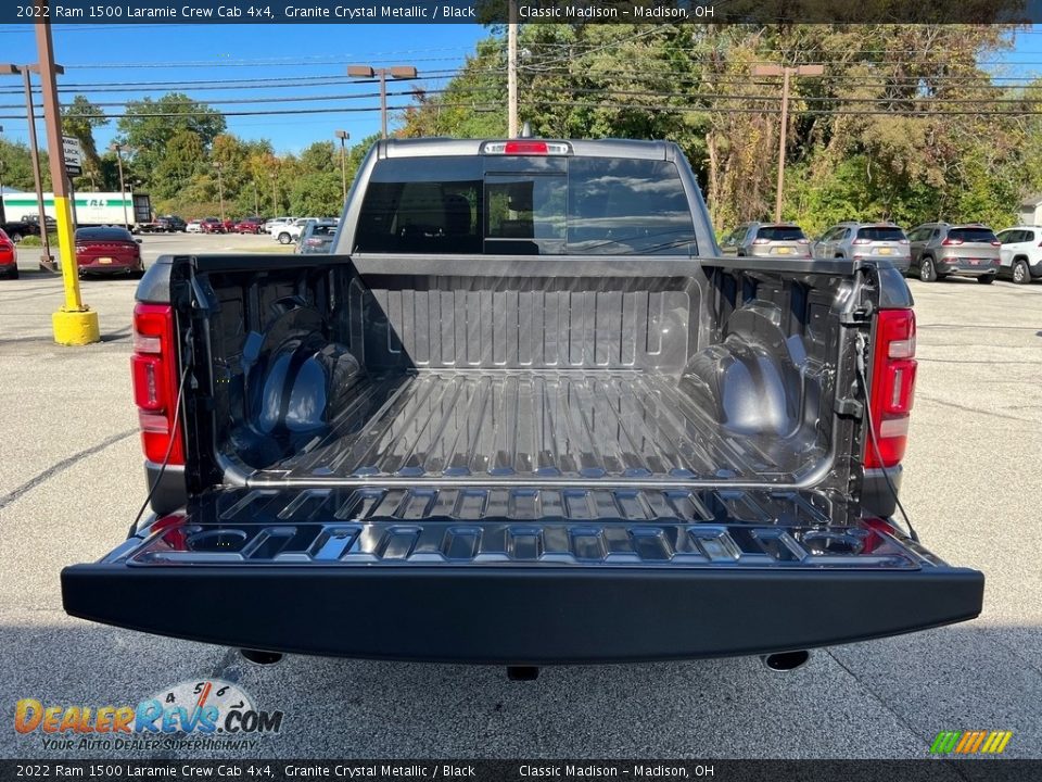 2022 Ram 1500 Laramie Crew Cab 4x4 Granite Crystal Metallic / Black Photo #11
