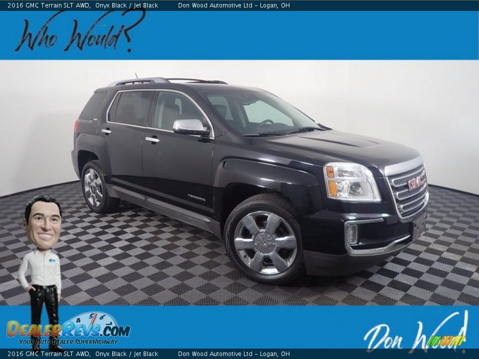 2016 GMC Terrain SLT AWD Onyx Black / Jet Black Photo #1