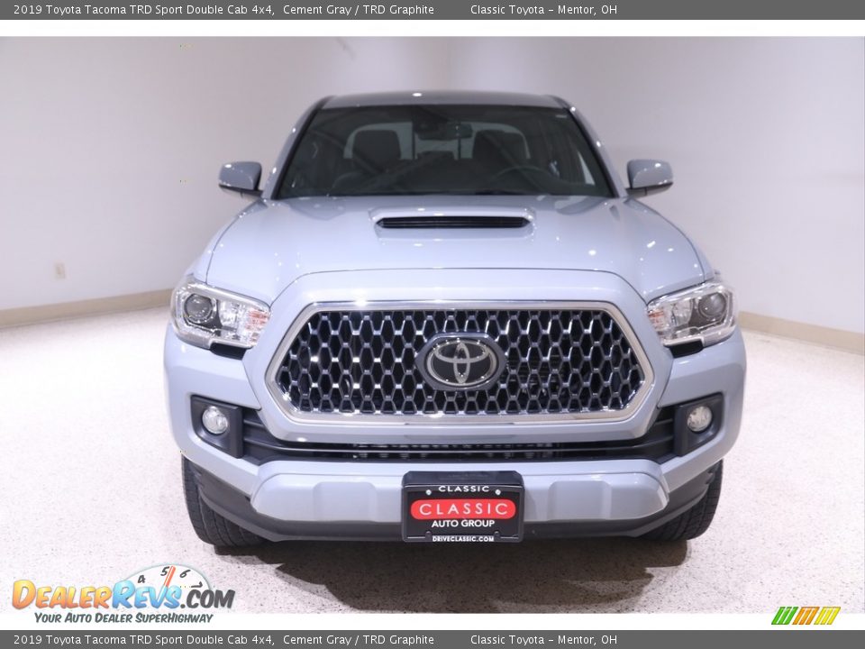 2019 Toyota Tacoma TRD Sport Double Cab 4x4 Cement Gray / TRD Graphite Photo #2