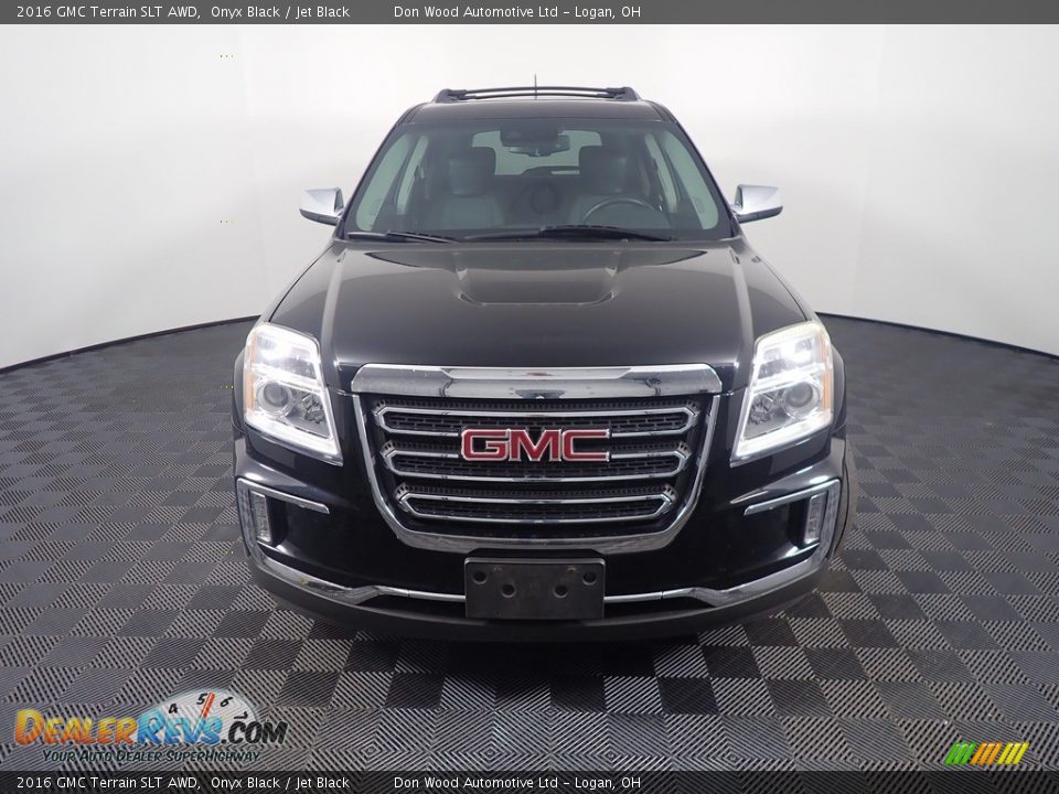 2016 GMC Terrain SLT AWD Onyx Black / Jet Black Photo #6