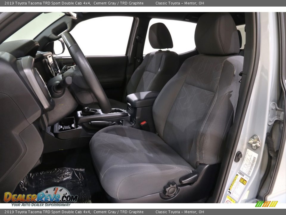 2019 Toyota Tacoma TRD Sport Double Cab 4x4 Cement Gray / TRD Graphite Photo #5
