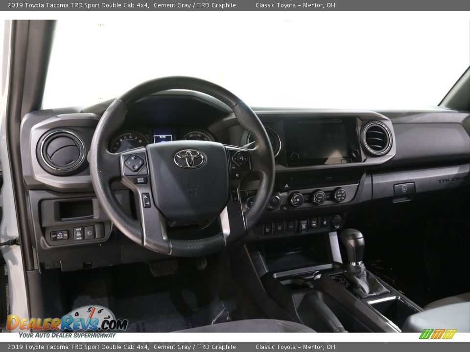 2019 Toyota Tacoma TRD Sport Double Cab 4x4 Cement Gray / TRD Graphite Photo #6