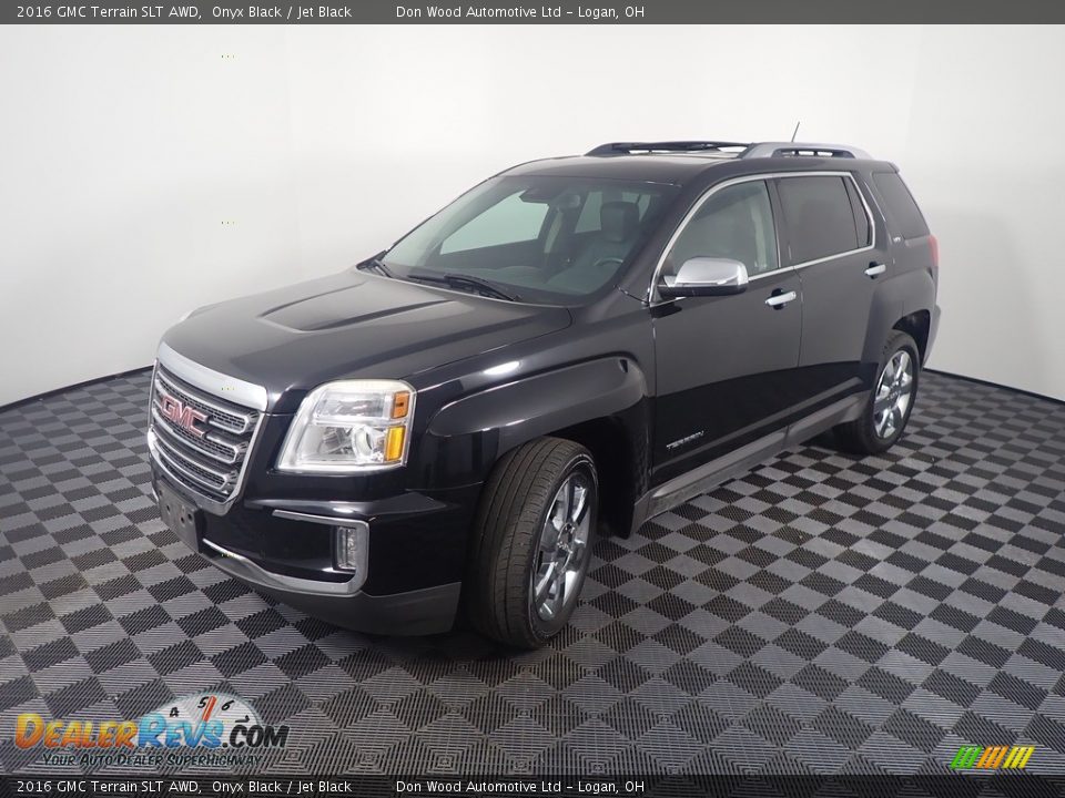 2016 GMC Terrain SLT AWD Onyx Black / Jet Black Photo #9